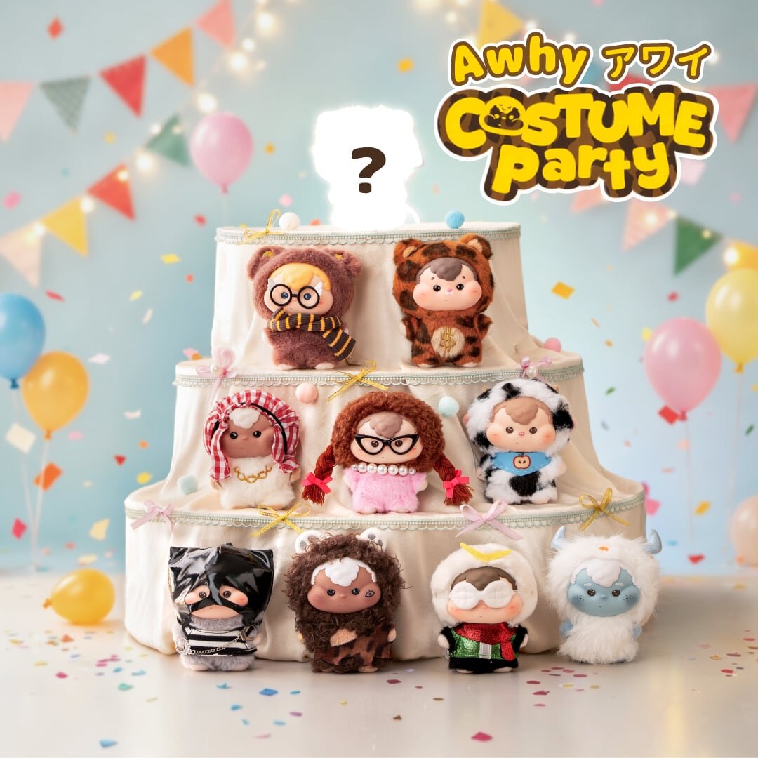 【入荷情報‼️】AWHY （アワイ）Costume Party ブラインドボックス入荷
