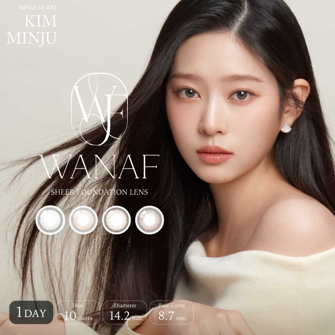 【カラーコンタクト】WANAF -ワナフ- 　-1day-入荷！！